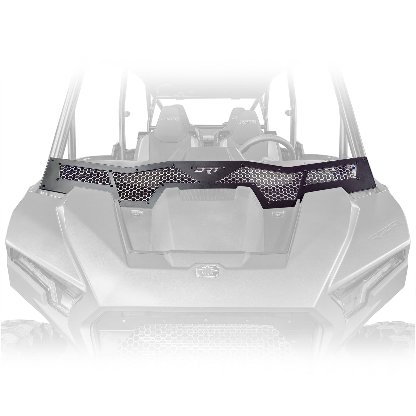 RZR XP 1000 wind diffuser installed on front hood