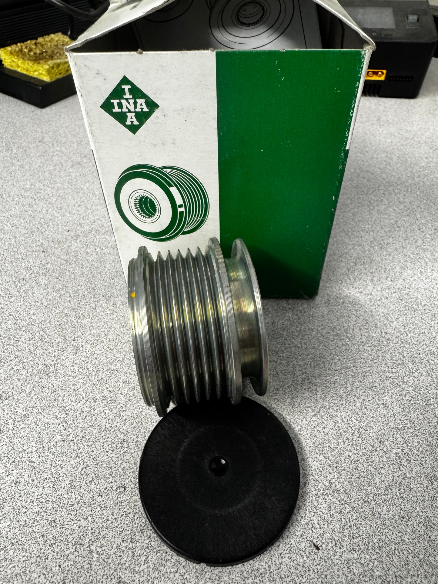 Genuine OEM INA | 022 903 119 D - Alternator Pulley AUDI VW Genuine OEM INA | 1.9T and 2.0 TDI