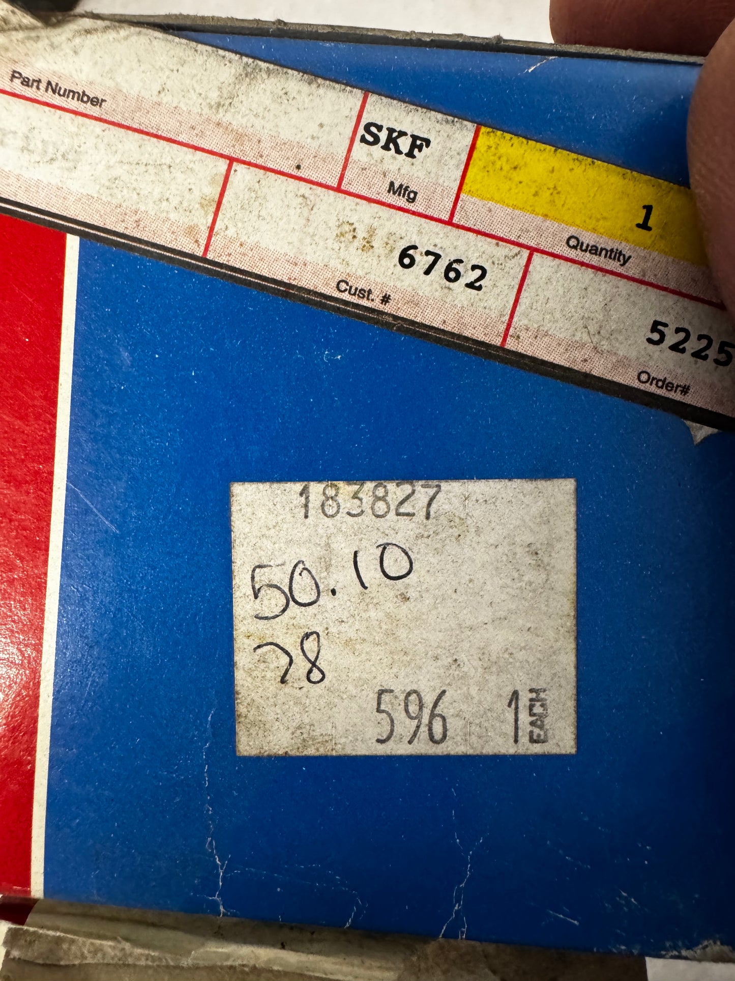 NOS - Genuine Volvo OEM Transmission Mainshaft Bearing 183827 | Volvo 240, 740, 940