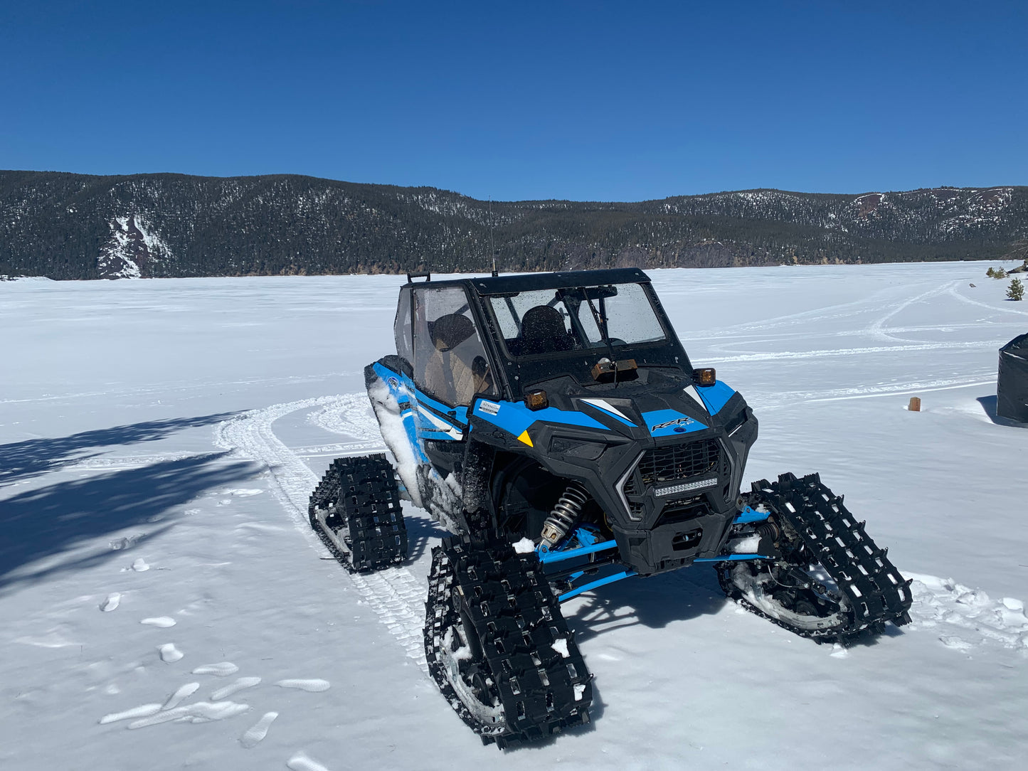 Bolt on Backcountry Track Mounts for RZR XP1 and XP Turbo