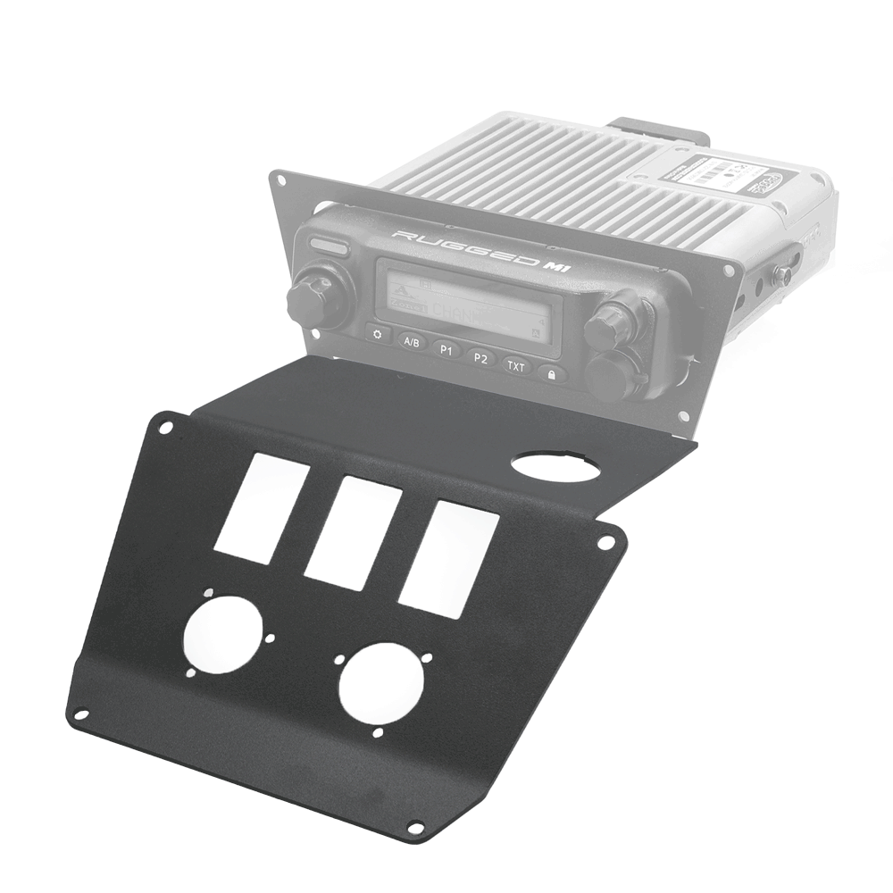 Lower Accessory Panel for 2025 Polaris RZR Pro XP Pro R and Pro S Radio Mount
