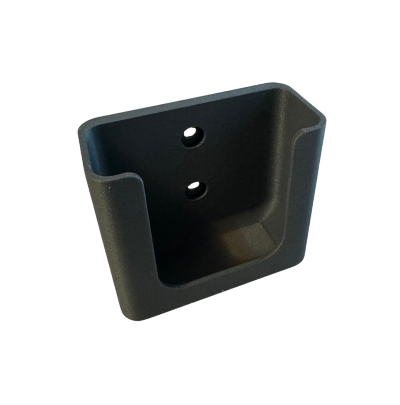 Rieco Camper Jack Controller Holster for model #JEG-6LTX – Durable, carbon fiber reinforced plastic, easy to mount with supplied screws or double-sided tape (like Command strips). Keeps jack controller secure and organized in black or gray.