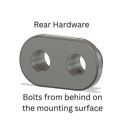 Flush mount for Rugged Radios STX or Offroad intercom cables