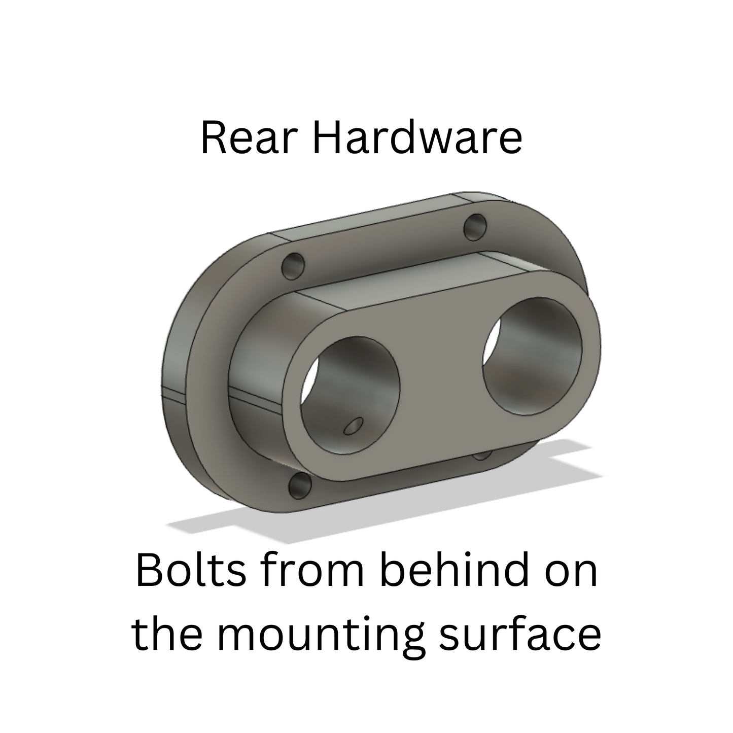 Flush mount for Rugged Radios STX or Offroad intercom cables