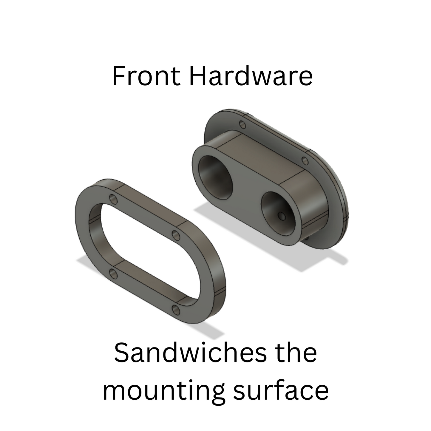 Flush mount for Rugged Radios STX or Offroad intercom cables