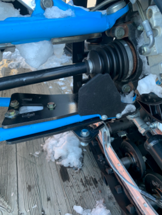 Bolt on Backcountry Track Mounts for RZR XP1 and XP Turbo