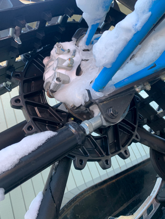 Bolt on Backcountry Track Mounts for RZR XP1 and XP Turbo
