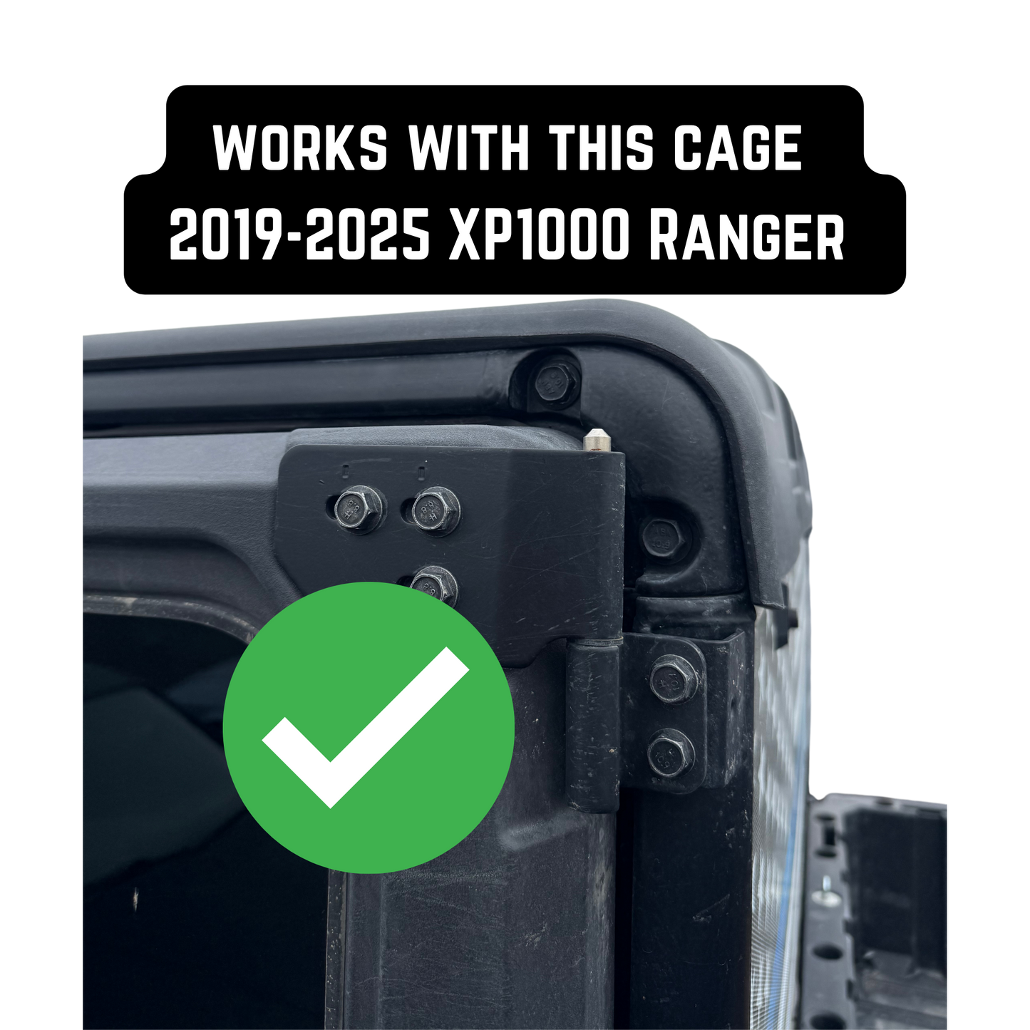Polaris Ranger XP 1000 Antenna Mount (2019-2025)