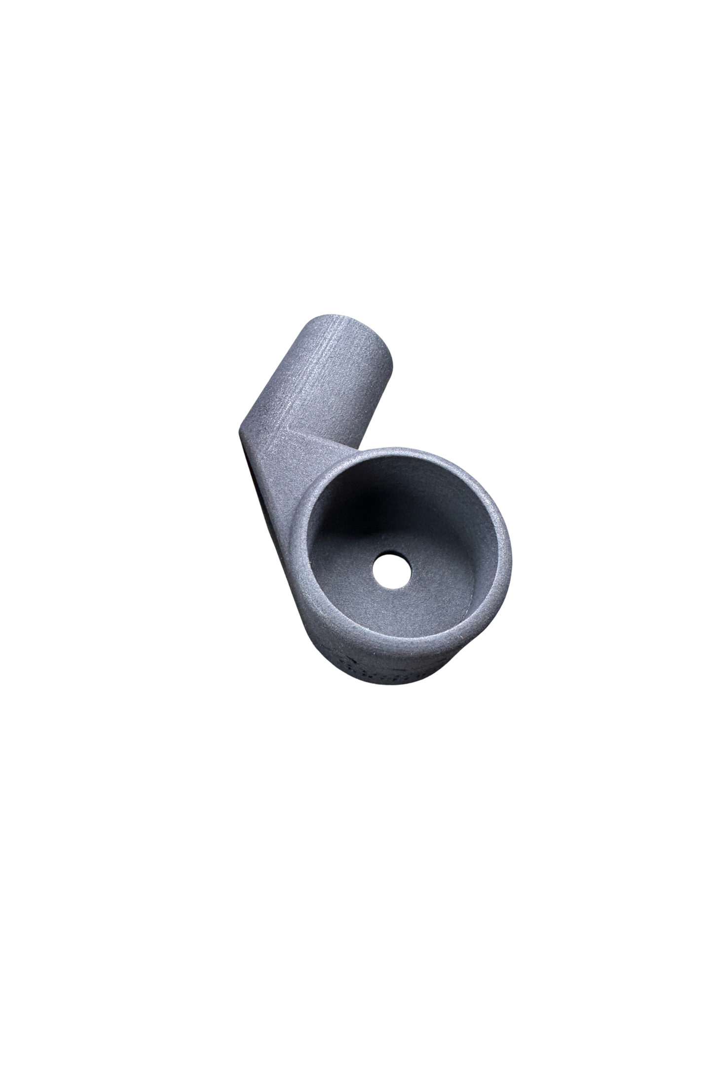 Custom antenna mount for Polaris Xpedition UTV, designed for Rugged Radios GMRS and Business Band antennas. Features a secure, easy installation on the factory cage, with a clean design that hides the antenna coax cable. Made from durable, high-strength nylon using SLS 3D printing technology