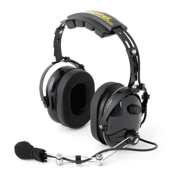 Headsets - H22 Over the Head (OTH) Headset for 2-Way Radios - Black Carbon Fiber