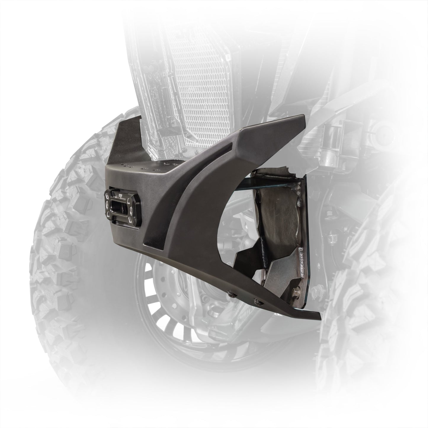DRT Polaris RZR Pro R /Pro S/Turbo R 2022+ V2.0 Front Winch Bumper Side view
