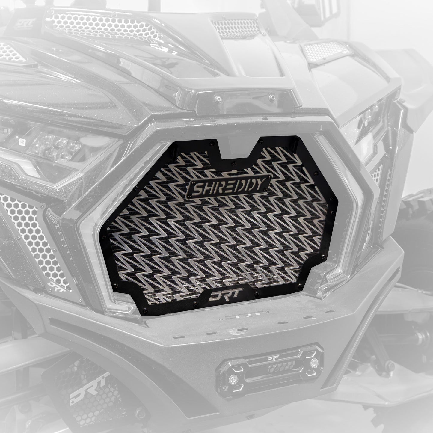 DRT x Shreddy Aluminum Front Grill for Polaris 2025+ RZR Pro XP/Pro S /Pro R