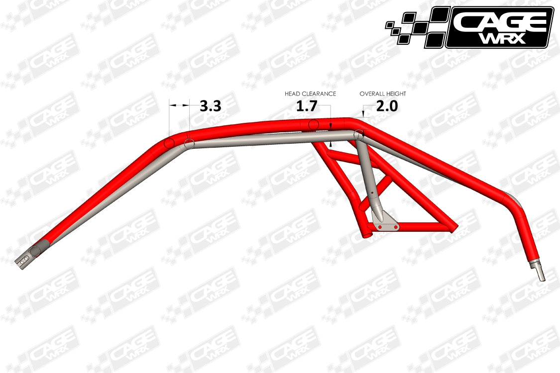 Polaris RZR Pro S / Turbo R Roll Cage KIT | "BAJA SPEC"