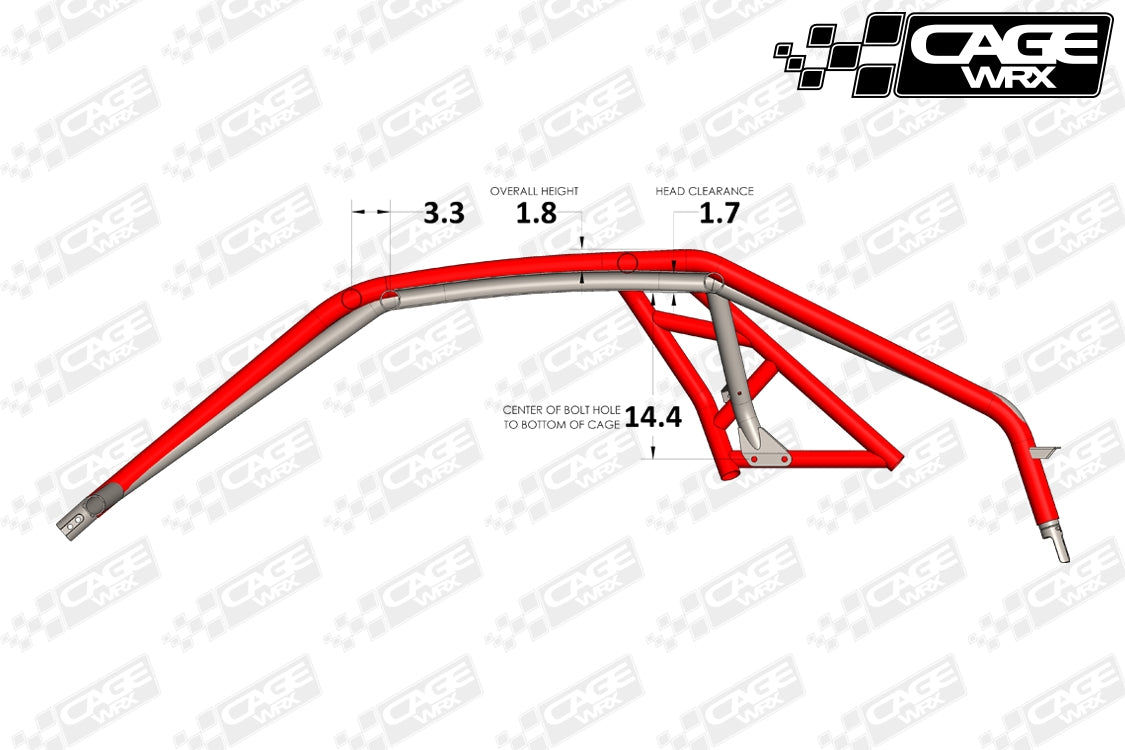 Polaris RZR Pro S / Turbo R Roll Cage KIT | "SUPER SHORTY"