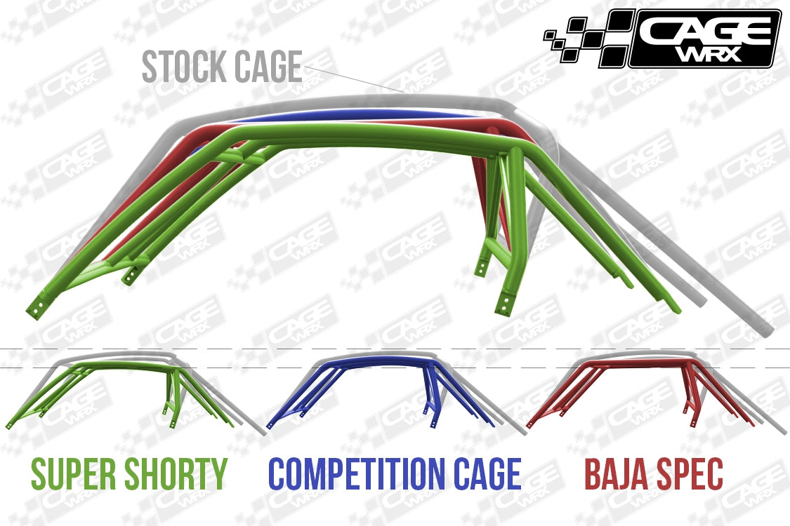 Polaris RZR XP / Turbo S (2019-2023) Roll Cage KIT | "SUPER SHORTY"
