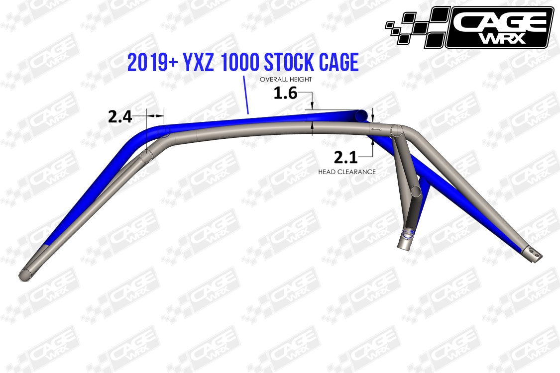 Yamaha YXZ 1000 Roll Cage KIT | "SUPER SHORTY"