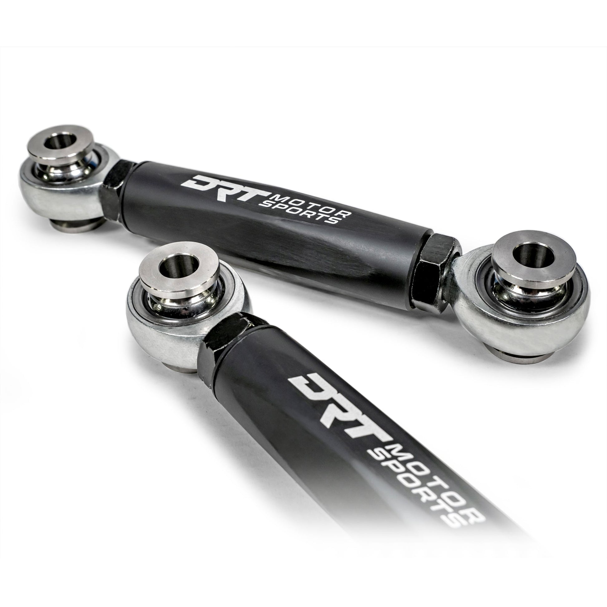 Front sway bar links in hex bar design, anodized aluminum, for Maverick R 2024+