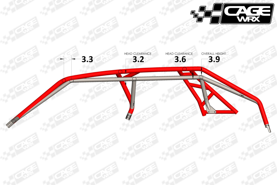 Polaris RZR Pro XP4 Roll Cage KIT | "BAJA SPEC"