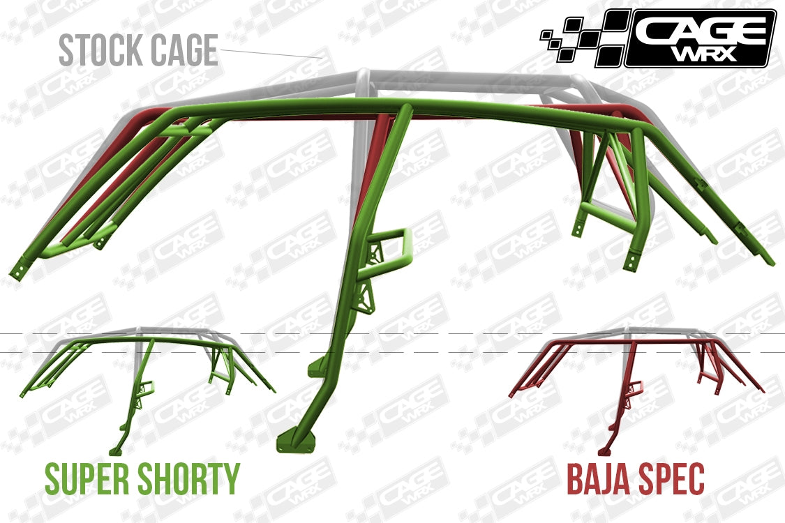 Polaris RZR XP4 / XP4 Turbo (2014-2018) Roll Cage | ASSEMBLED | "BAJA SPEC"