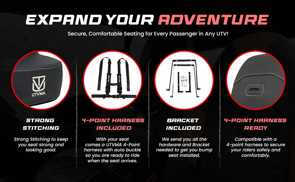 General Front/Rear Bump Seat (2016-2025)