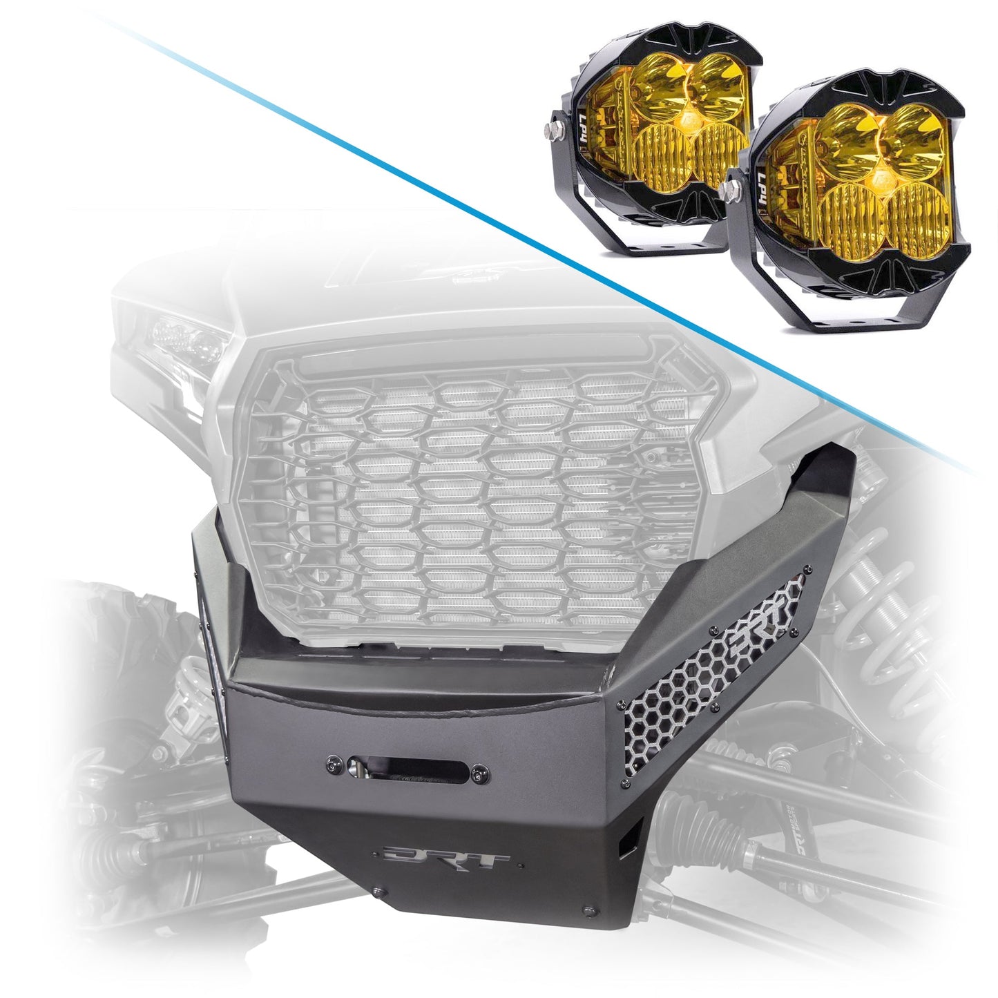 DRT Polaris RZR 2024–2025 XP 1000/4 Front Winch Bumper