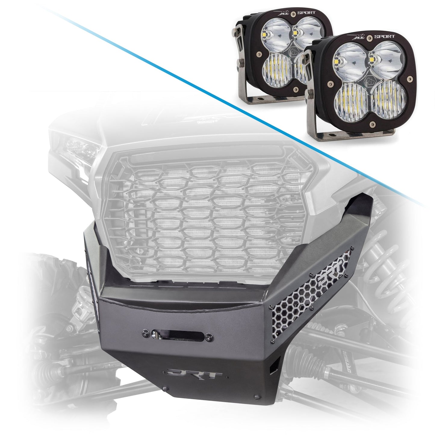 DRT Polaris RZR 2024–2025 XP 1000/4 Front Winch Bumper