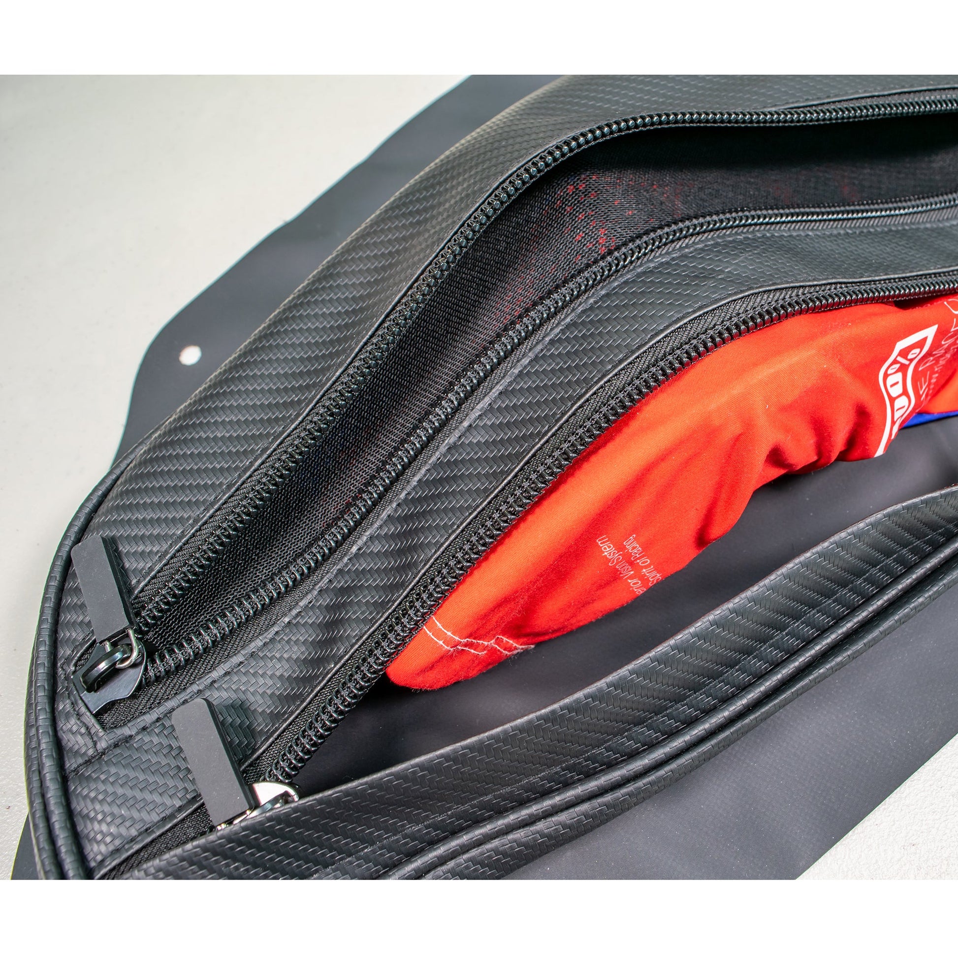 Lifestyle view of Pro XP with added front door organizers