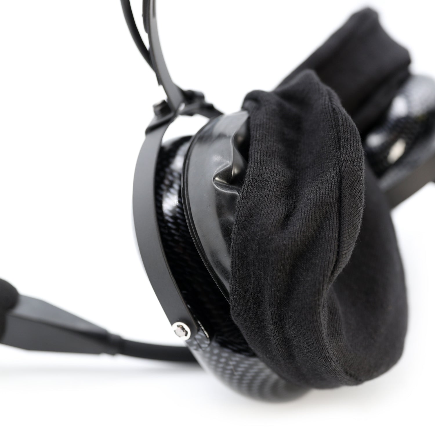 FHS Behind-The-Head Fire Safety Industrial Headset - With PTT Button / For Rugged / Firecom