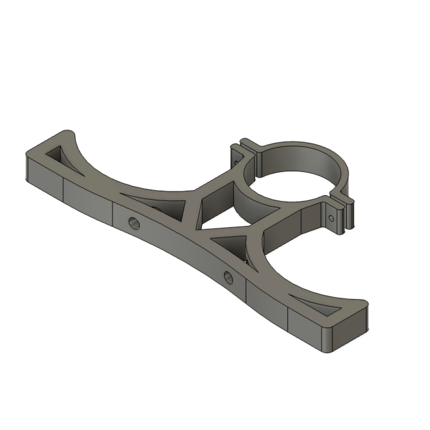 3D printed carbon fiber reinforced headset hanger with stainless steel hardware, available in single and dual hook, for 1.75", 1.8", and 2" tube, roof mount.