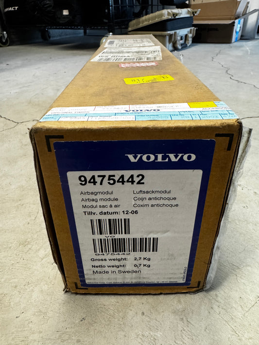 NOS - Volvo #9475442 Right Seat Airbag