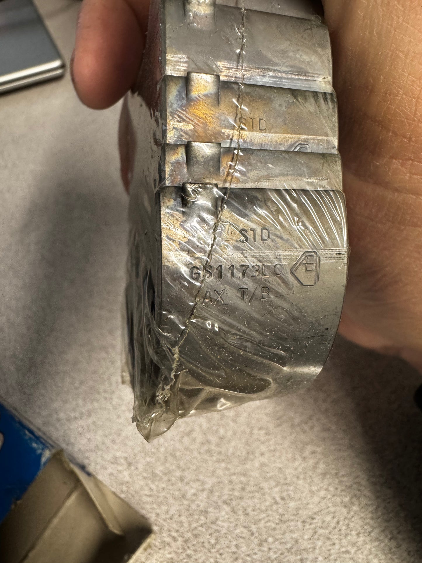 NOS - Vandervell Volvo #271051 Big End Rod Bearing Set Std. B18, B-20