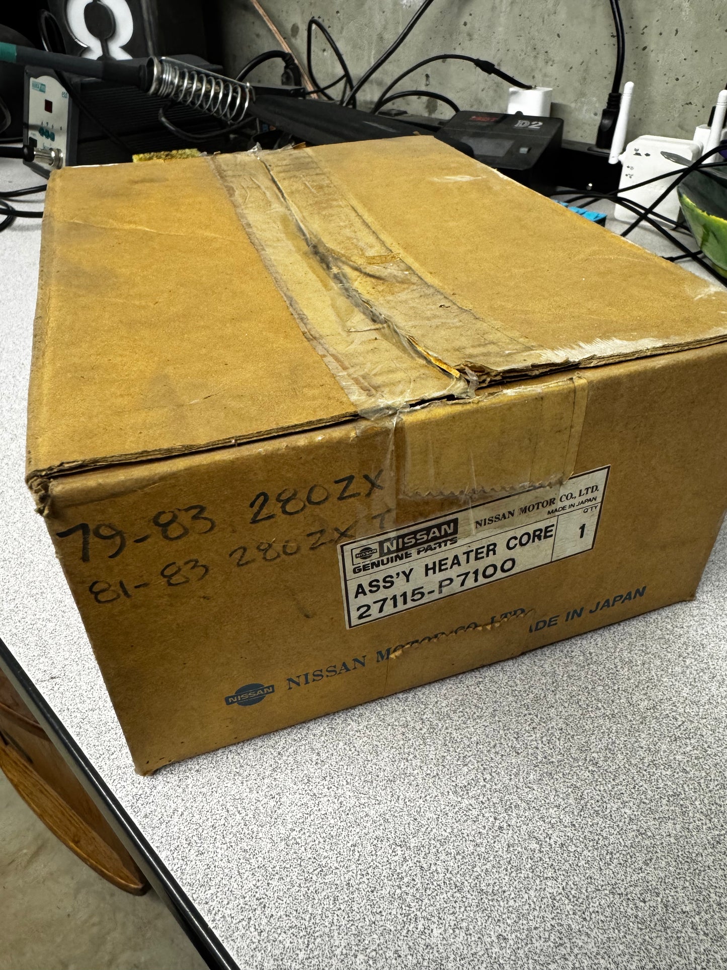 NOS - Nissan 27115-P7100 Heater Core — Genuine OEM Brand New Unused Datsun 280ZX