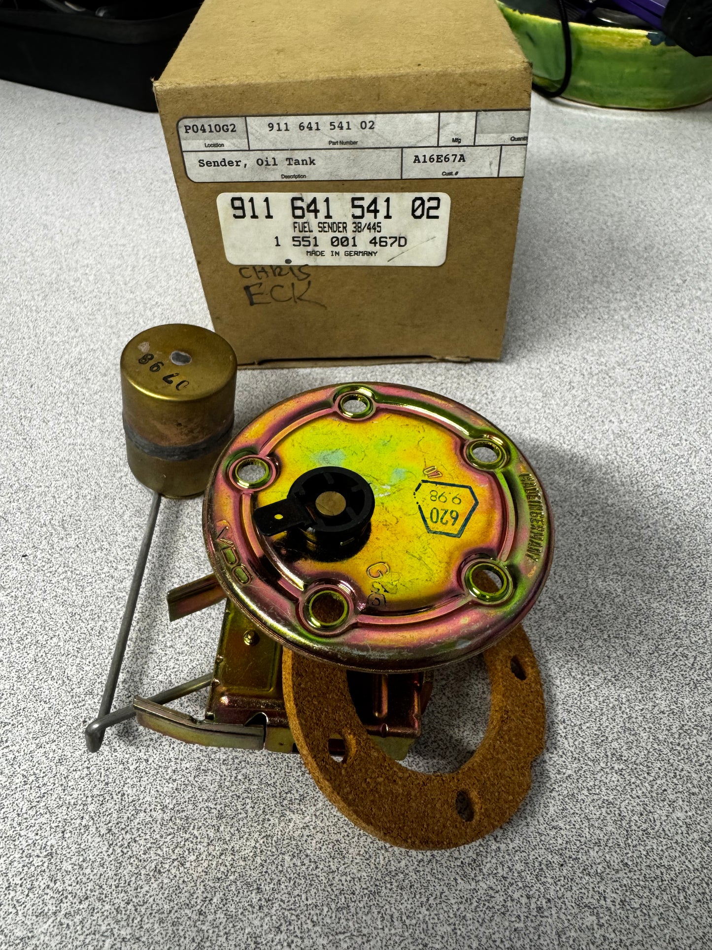 NOS - OEM Porsche 911 Oil Tank Level Sender