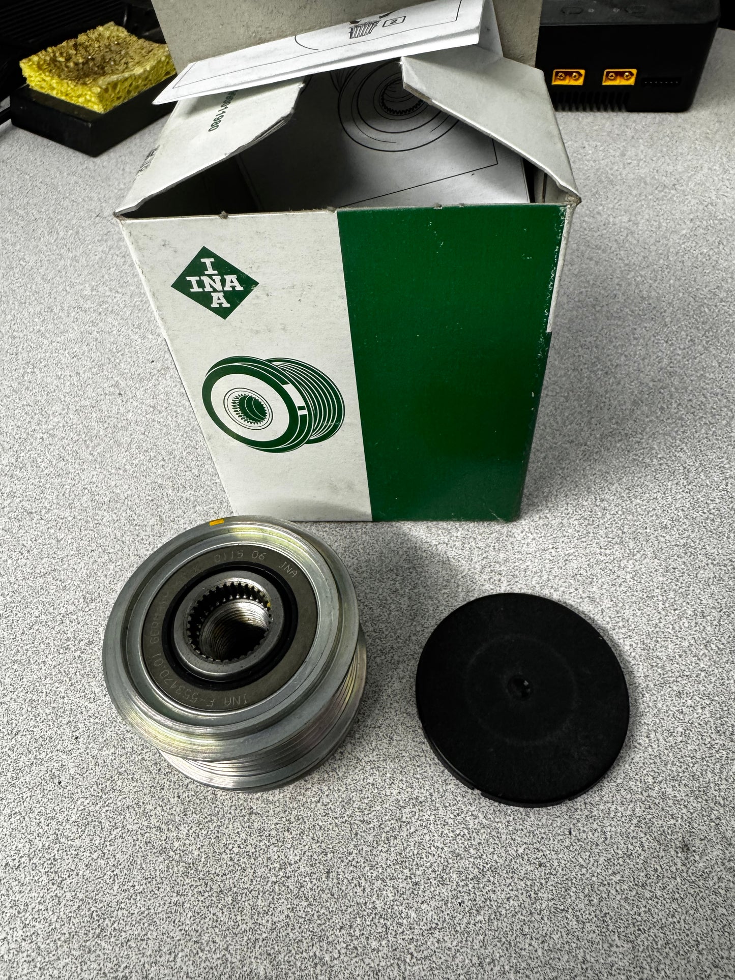 Genuine OEM INA | 022 903 119 D - Alternator Pulley AUDI VW Genuine OEM INA | 1.9T and 2.0 TDI