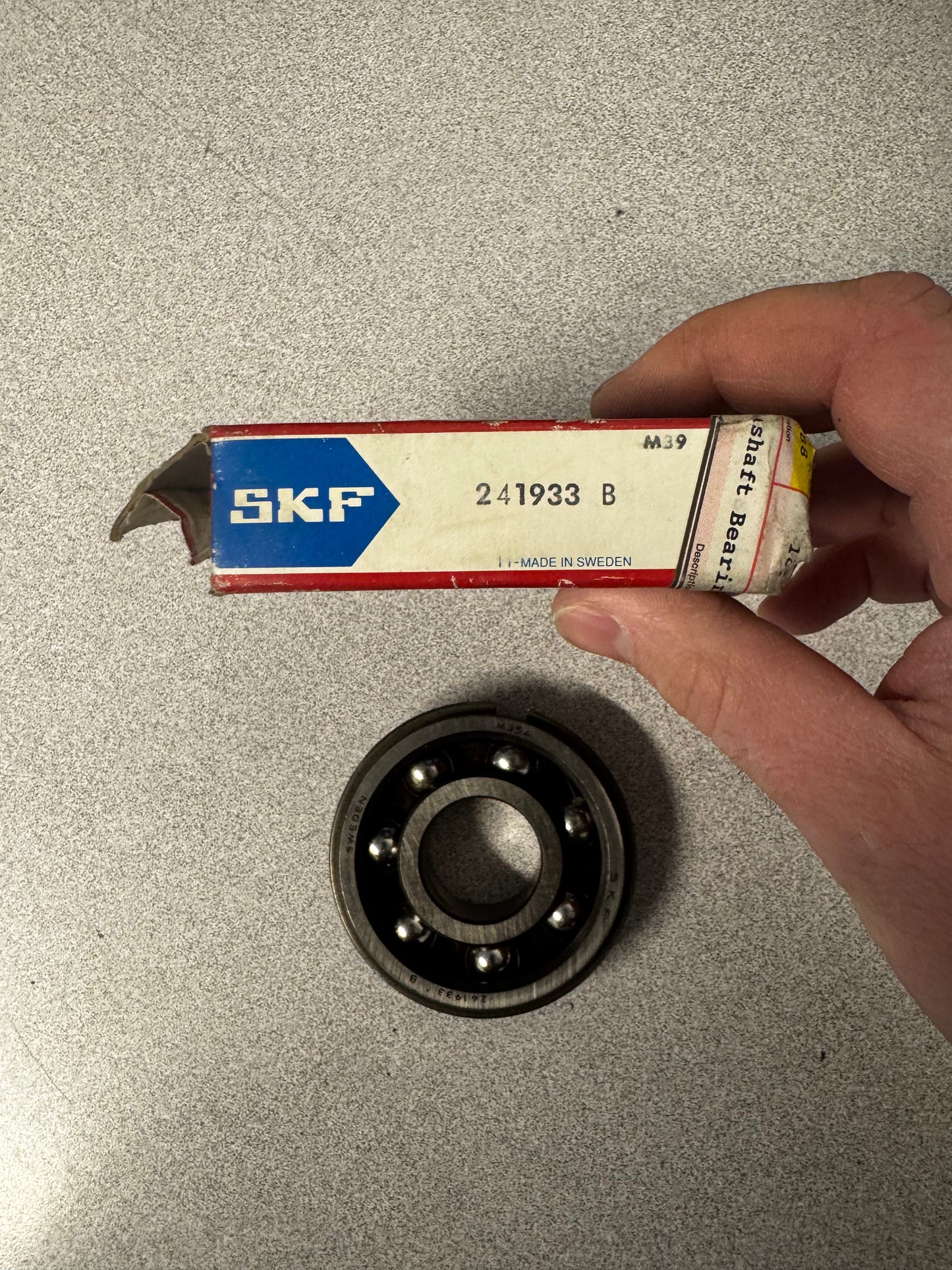 NOS - Genuine Volvo OEM Transmission Mainshaft Bearing 183827 | Volvo 240, 740, 940