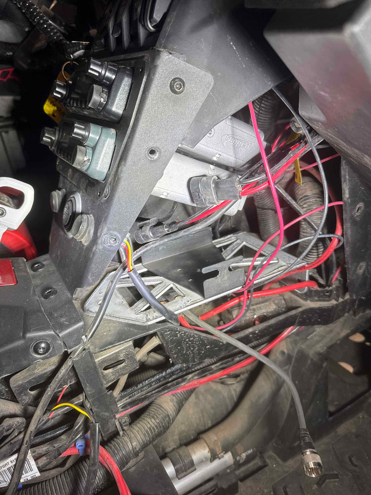 Can-Am X3 Remote Head Intercom Mount