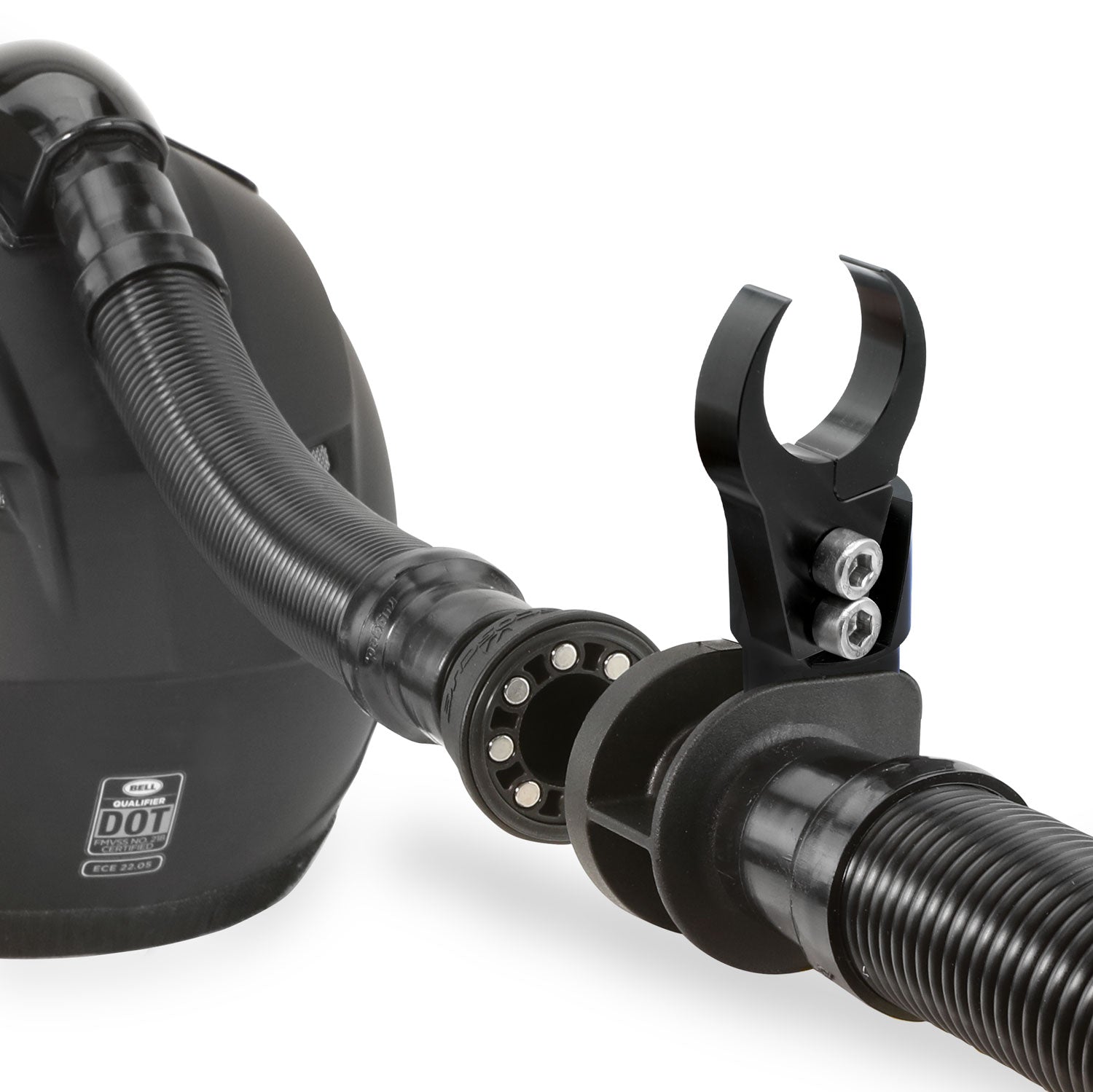 MAC-XC Magnetic Quick-Release for Helmet Air Pumper - with 2.5  Bar Mount
