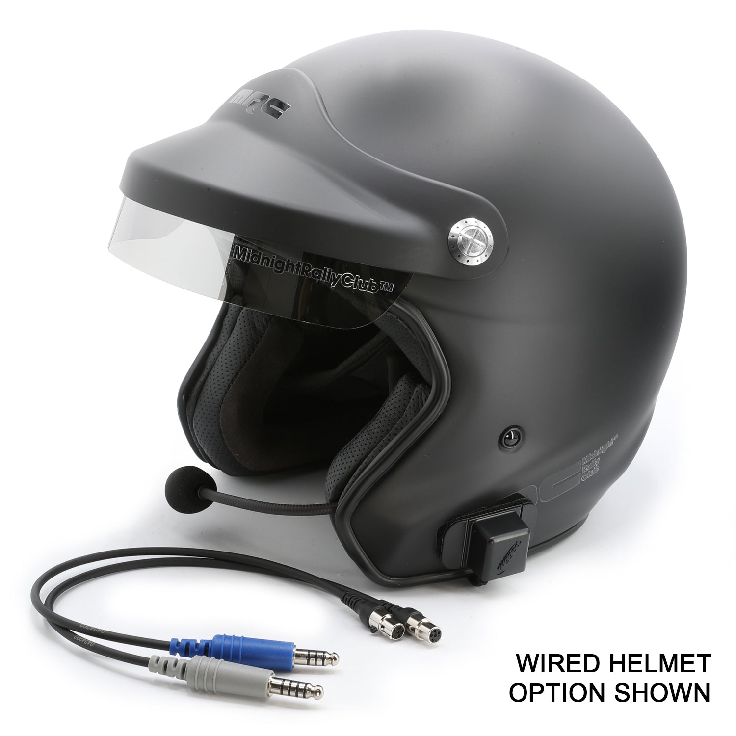 MRC Grudge Open Face Helmet - UTV Play Helmet - XX-Large / Wired