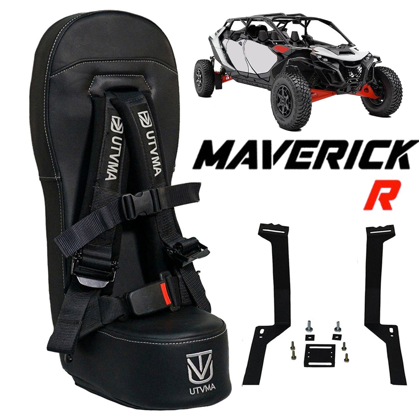 Maverick R Max Front Bump Seat (2025)