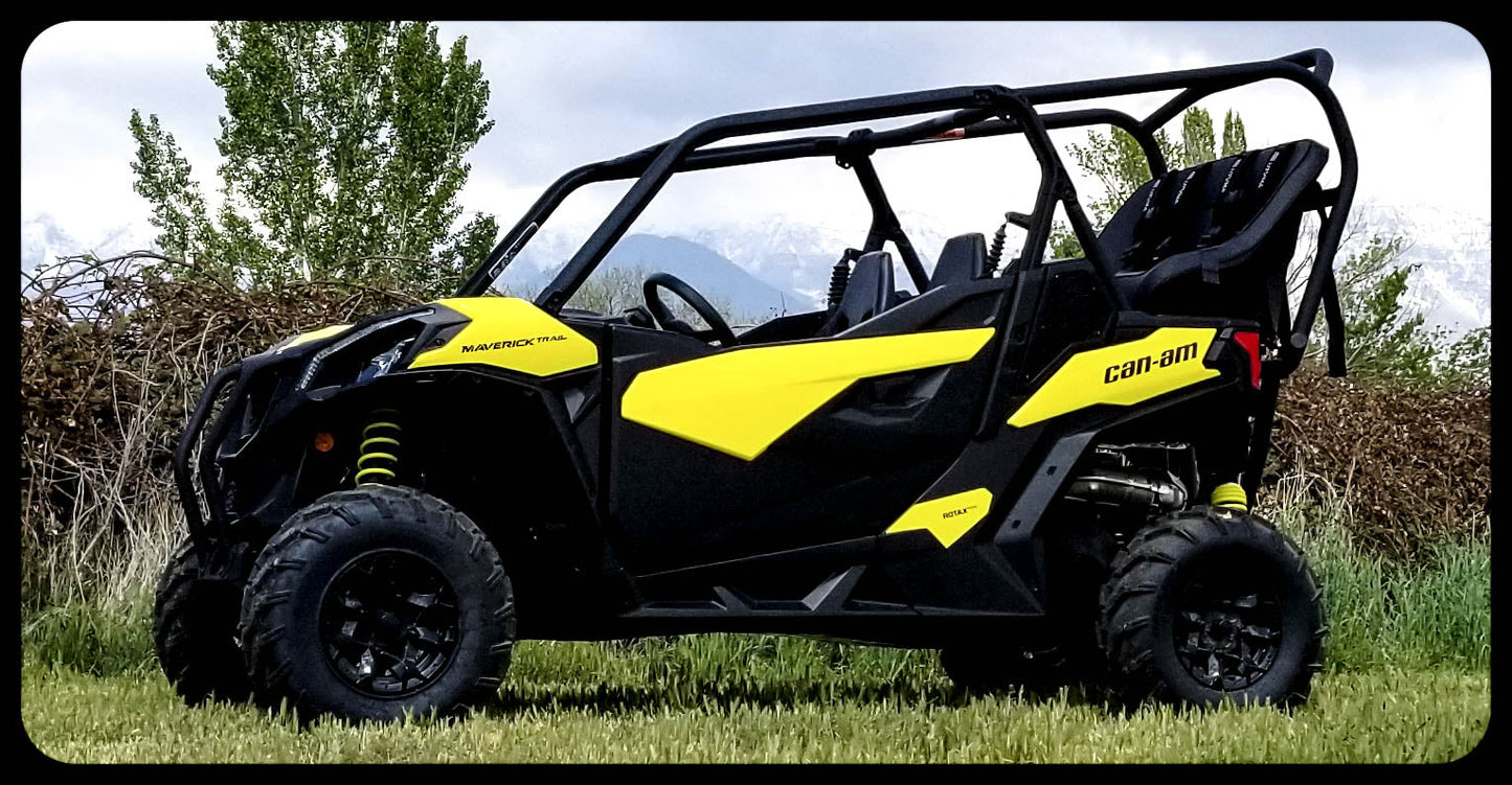 Maverick Trail Backseat and Roll Cage kits (2018-2025)