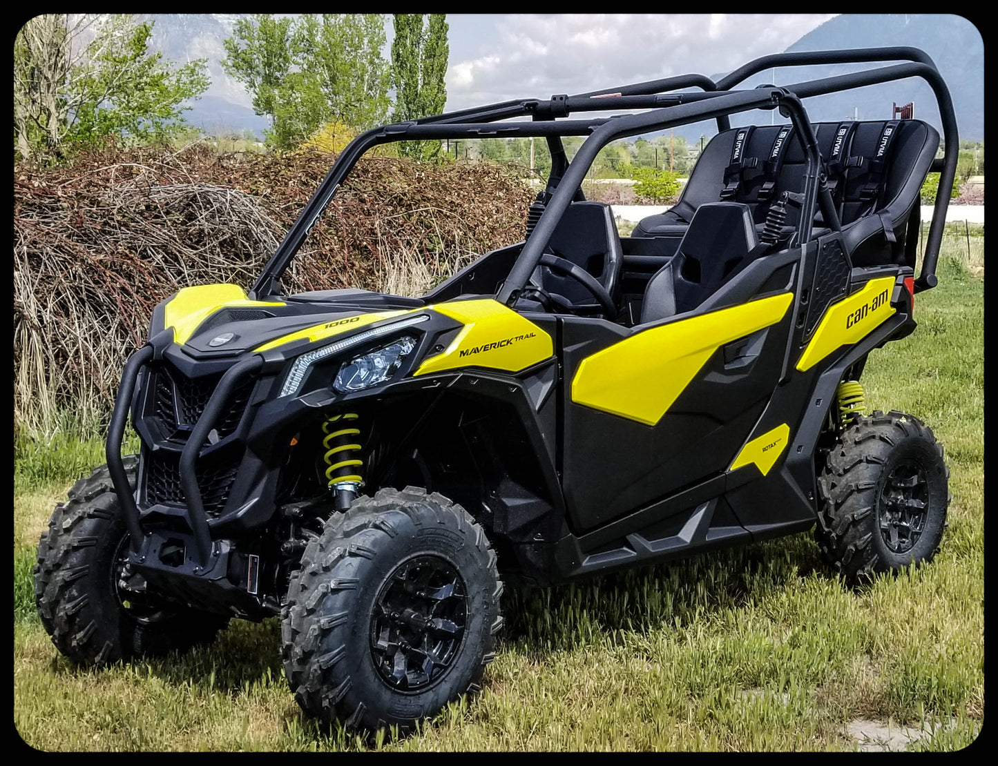 Maverick Trail Backseat and Roll Cage kits (2018-2025)