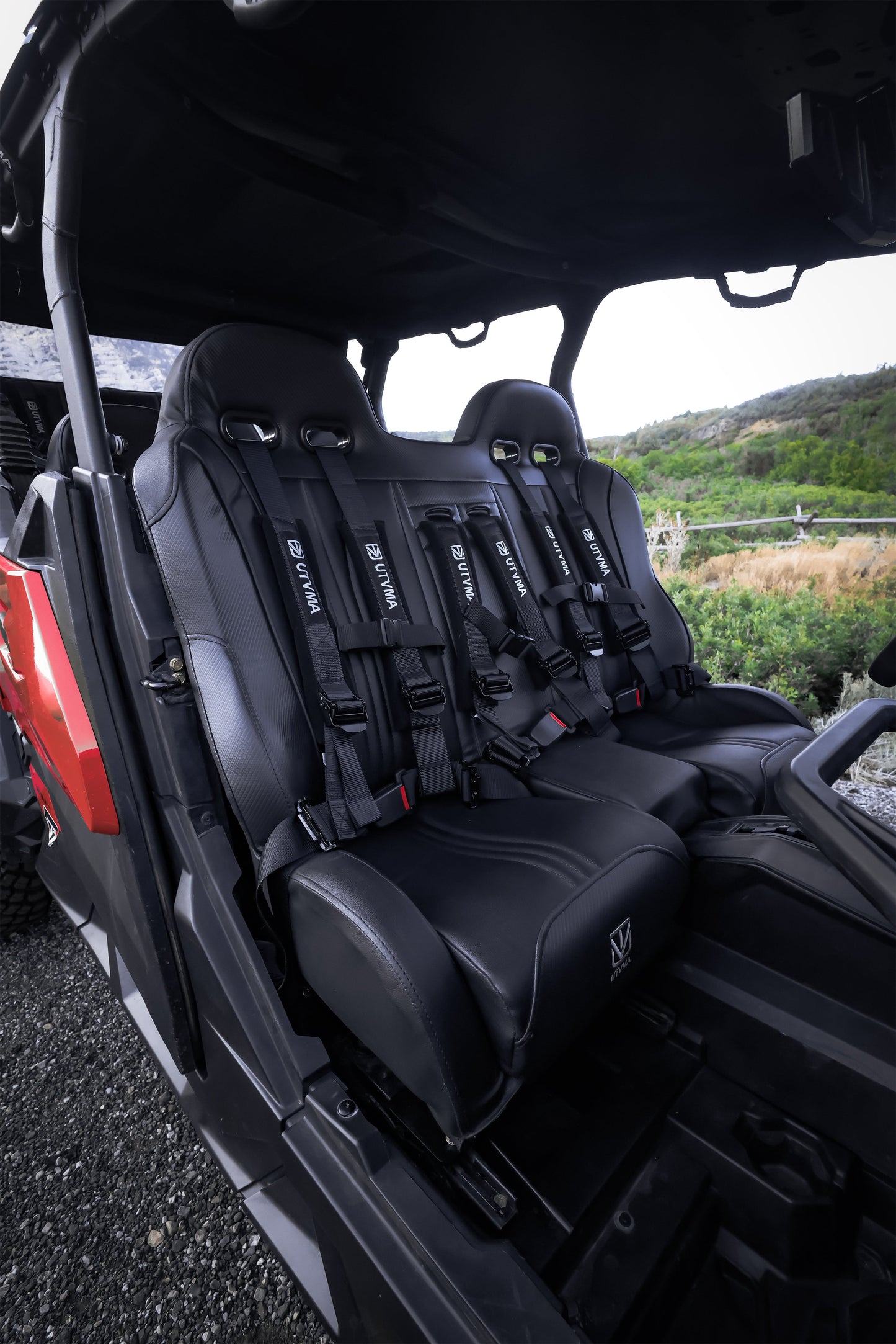 Maverick Sport Max Front Bench Seat With Harnesses (2019-2025)