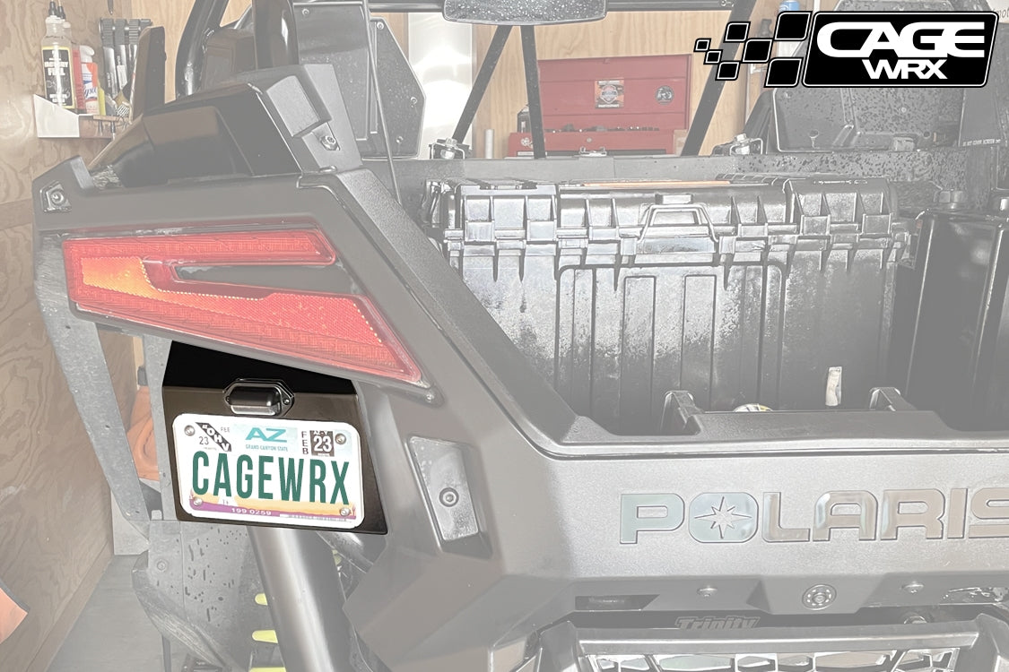 Sticker Location For Rzr Pro R Polaris RZR License Plate Mount with LED Light - Pro R / Pro XP ...