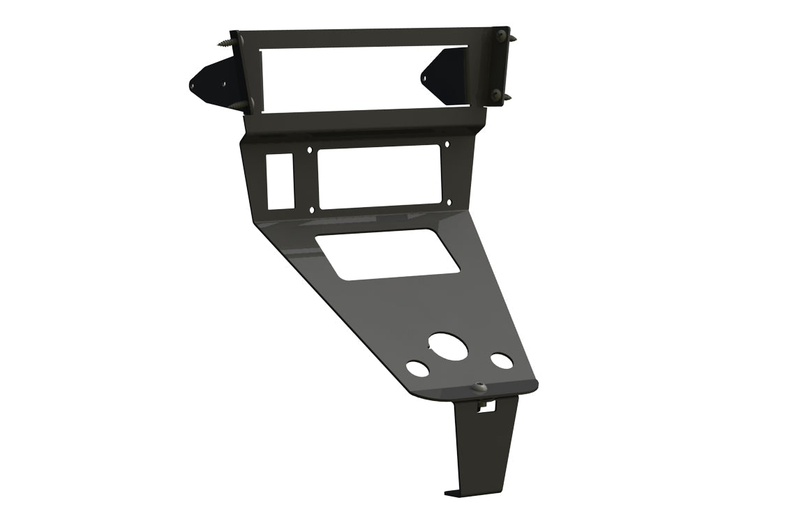Polaris RZR PCI Radio & Intercom Mount | (2020-2024) Pro R / Pro S / Turbo R / Pro XP | KENWOOD RADIO