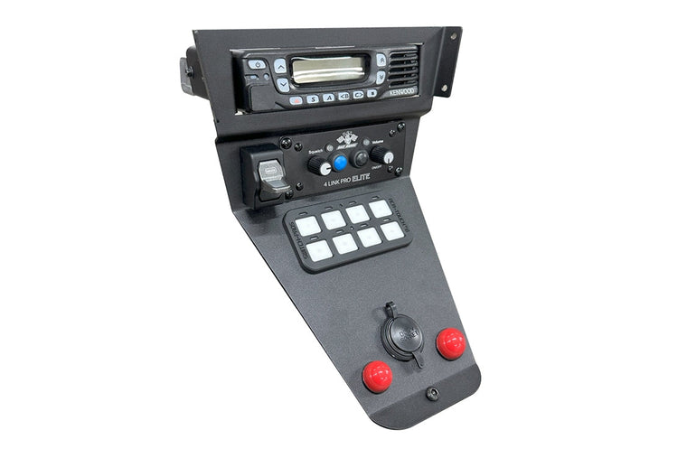 Polaris RZR PCI Radio & Intercom Mount | (2020-2024) Pro R / Pro S / Turbo R / Pro XP | KENWOOD RADIO