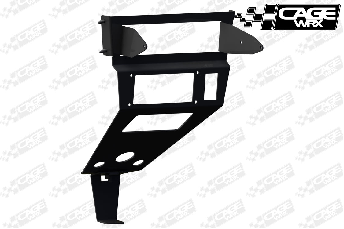 Polaris RZR PCI Radio & Intercom Mount | (2020-2024) Pro R / Pro S / Turbo R / Pro XP | KENWOOD RADIO