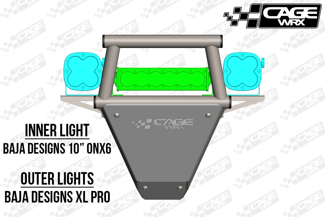 Polaris RZR Pro XP Front Bumper | Assembled