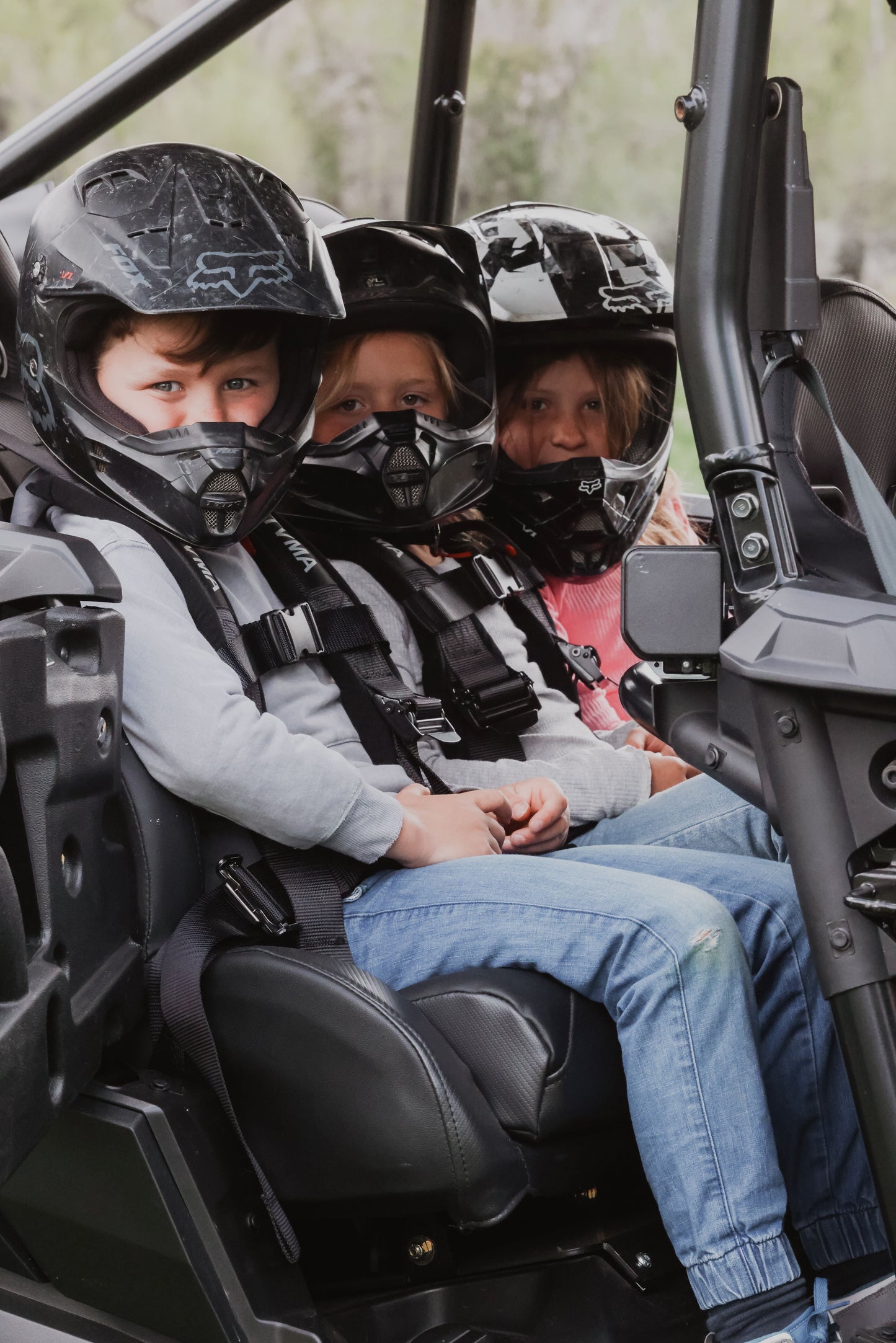 Honda Talon 4 Rear Bench Seat W Harnesses (2019-2025)