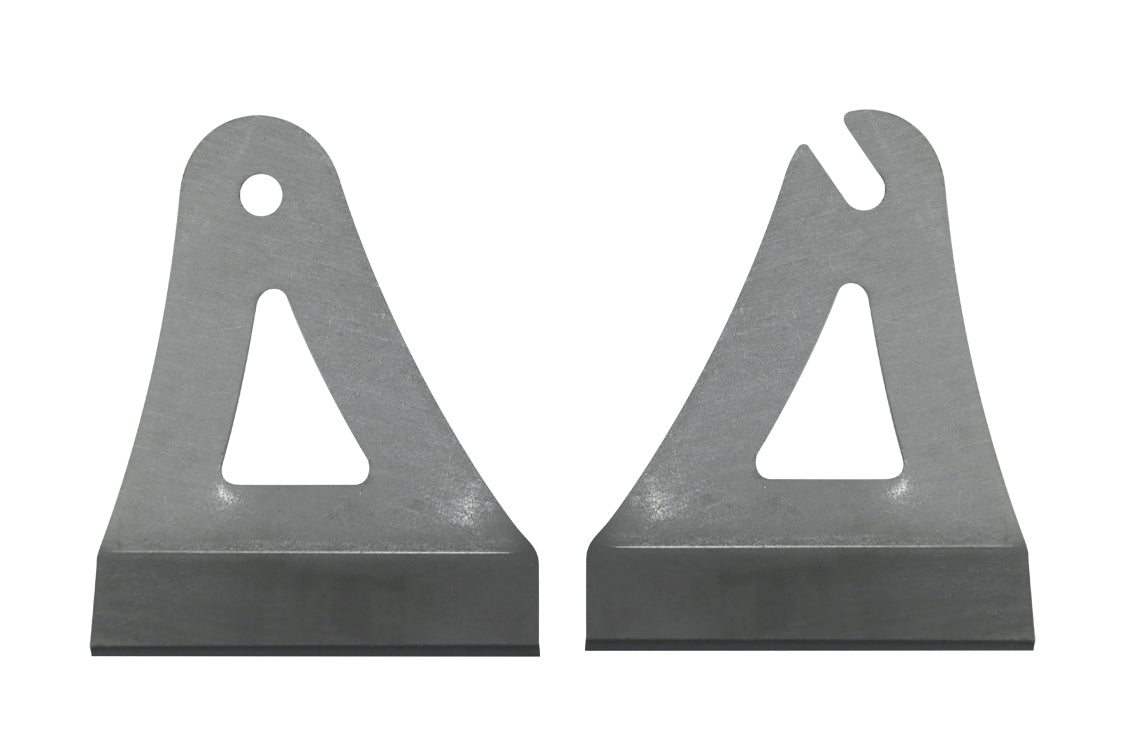 Weld On Light Tabs for Rigid Industries 40" E-Series/Radiance+ Light Bar (Pair)