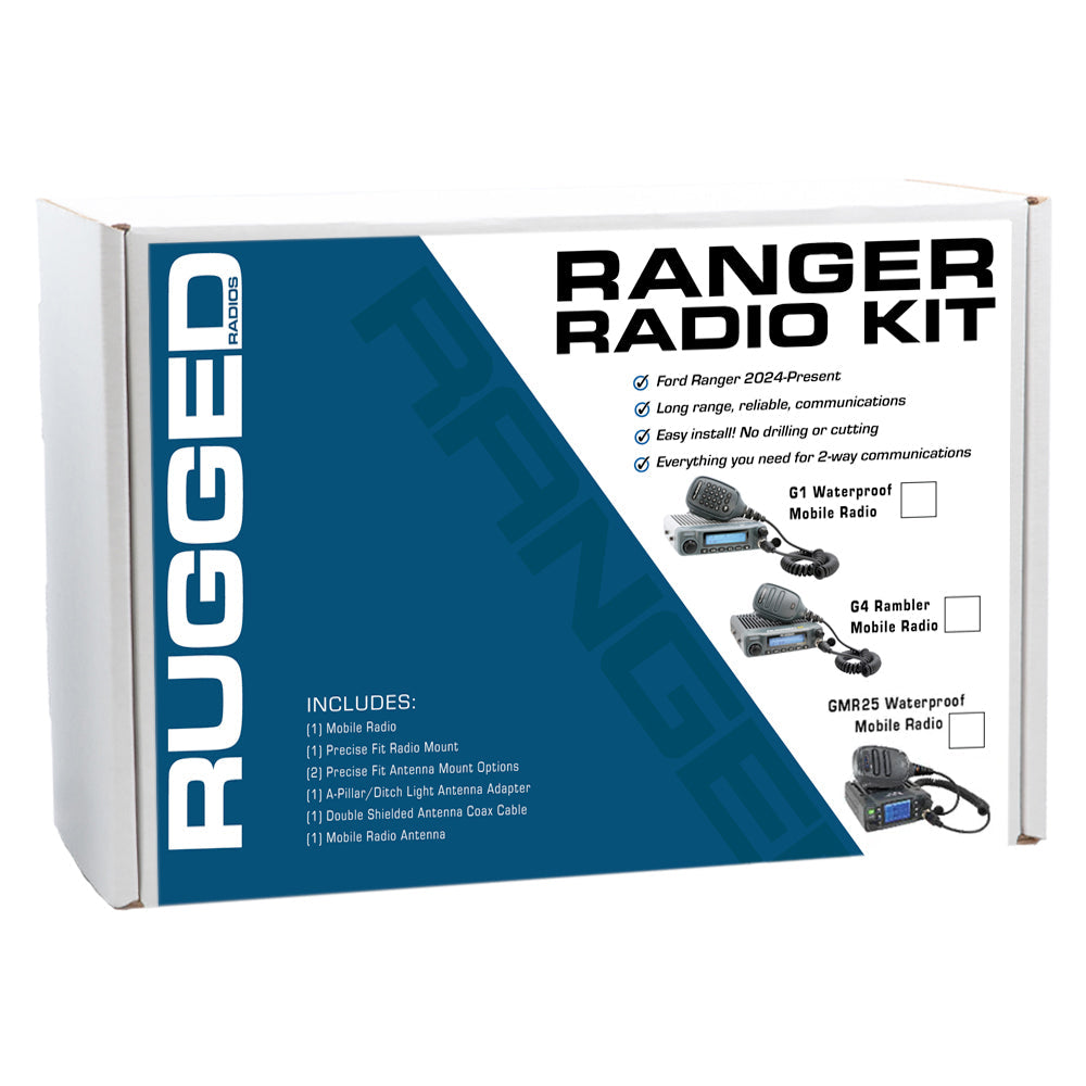Ford Ranger Two-Way GMRS Mobile Radio Kit - 50 Watt - G4